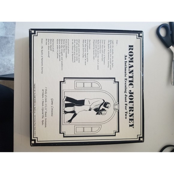 Romantic Journey intimate board game vintage 1987 rare - Picture 2 of 7